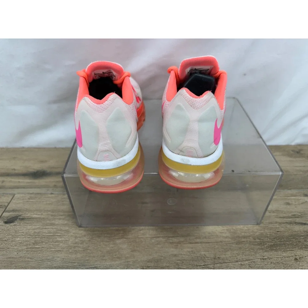 Nike‎ Air Max 2015 GS White Pink Bright Crimson Running Shoes 705458-101